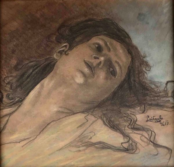 Firma indecifrata, 1917 Testa reclinata di giovane  - Asta Oltre 300 lotti ad offerta libera - Associazione Nazionale - Case d'Asta italiane