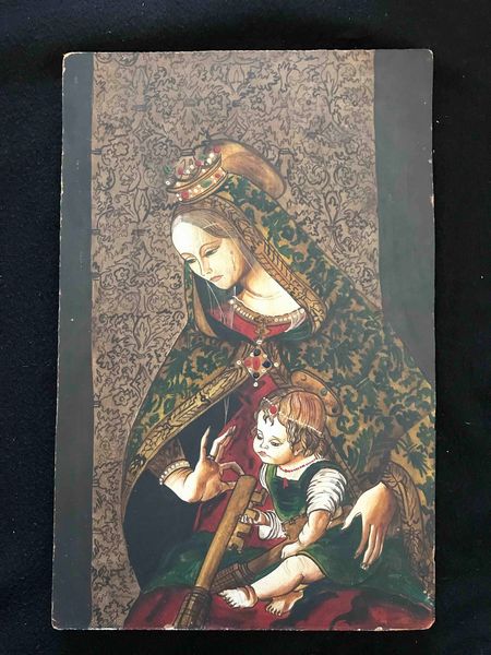 Da Carlo Crivelli (1435-1495) Madonna con Bambino  - Asta Oltre 300 lotti ad offerta libera - Associazione Nazionale - Case d'Asta italiane