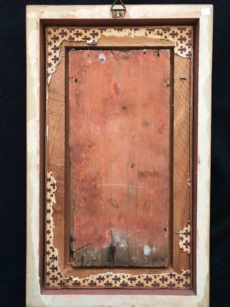 Pittore veneto dalmata XVI-XVII secolo Angelo annunciante  - Asta Oltre 300 lotti ad offerta libera - Associazione Nazionale - Case d'Asta italiane