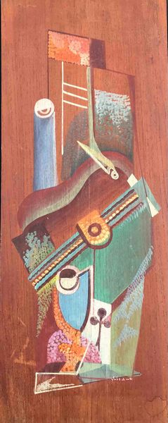 Interessante pannello futurista. Anni'30 Composizione futurista  - Asta Oltre 300 lotti ad offerta libera - Associazione Nazionale - Case d'Asta italiane