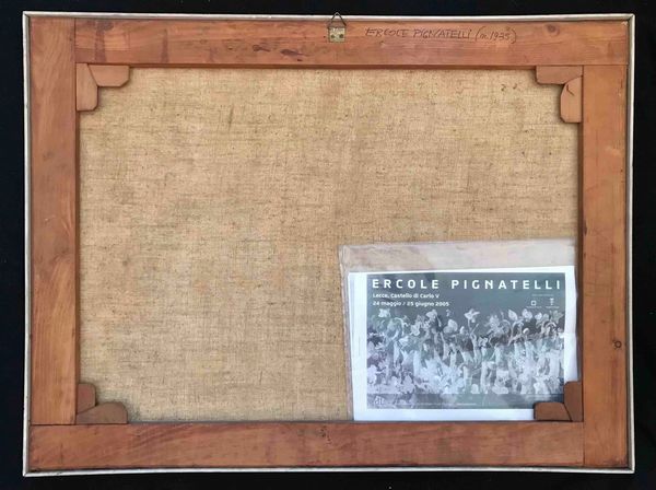 Ercole Pignatelli : Senza titolo  - Asta Oltre 300 lotti ad offerta libera - Associazione Nazionale - Case d'Asta italiane