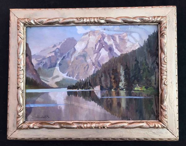 Bartolomeo Rudatis (1908) Lago di Braies  - Asta Oltre 300 lotti ad offerta libera - Associazione Nazionale - Case d'Asta italiane