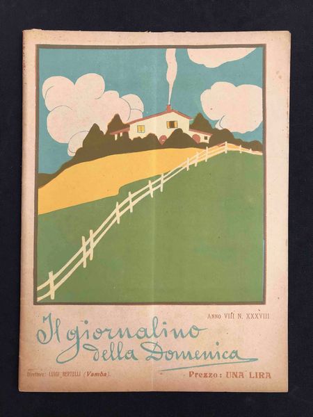Autori vari, 14 numeri de Il giornalino della Domenica  - Asta Oltre 300 lotti ad offerta libera - Associazione Nazionale - Case d'Asta italiane