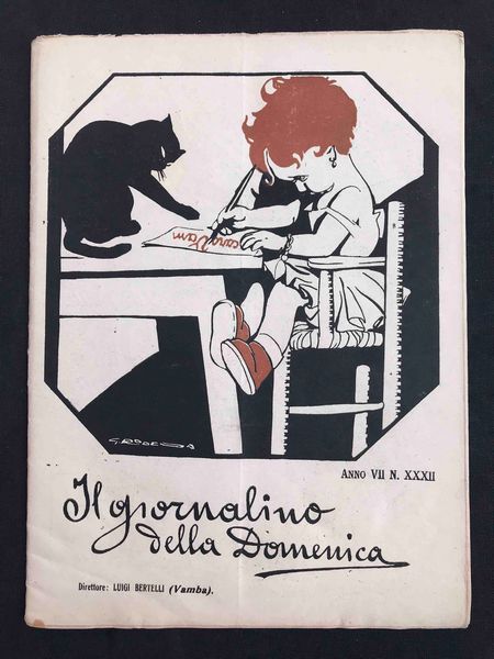 Autori vari, 14 numeri de Il giornalino della Domenica  - Asta Oltre 300 lotti ad offerta libera - Associazione Nazionale - Case d'Asta italiane