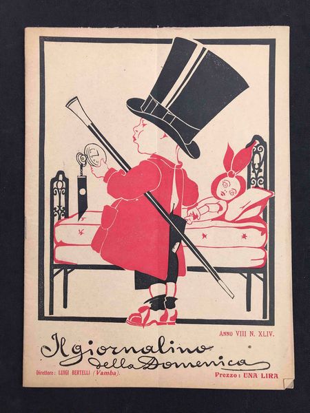 Autori vari, 14 numeri de Il giornalino della Domenica  - Asta Oltre 300 lotti ad offerta libera - Associazione Nazionale - Case d'Asta italiane