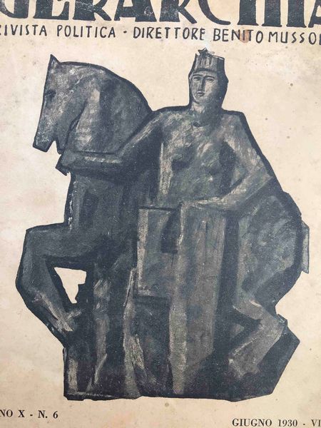 Sironi, Brunelleschi, ecc. Lotto di 7 riviste e opuscoli  - Asta Oltre 300 lotti ad offerta libera - Associazione Nazionale - Case d'Asta italiane