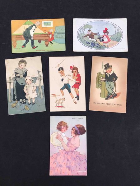 Lotto di oltre 130 cartoline di epoche e soggetti diversi  - Asta Oltre 300 lotti ad offerta libera - Associazione Nazionale - Case d'Asta italiane