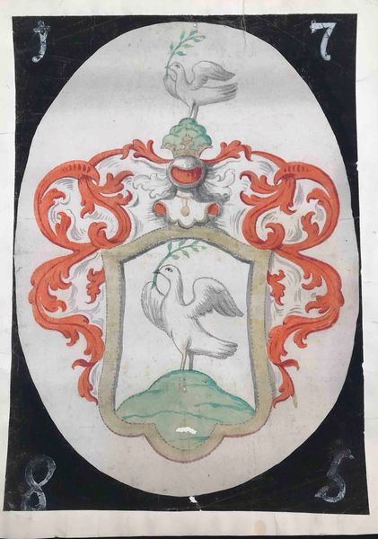 Due antichi stemmi dipinti  - Asta Oltre 300 lotti ad offerta libera - Associazione Nazionale - Case d'Asta italiane