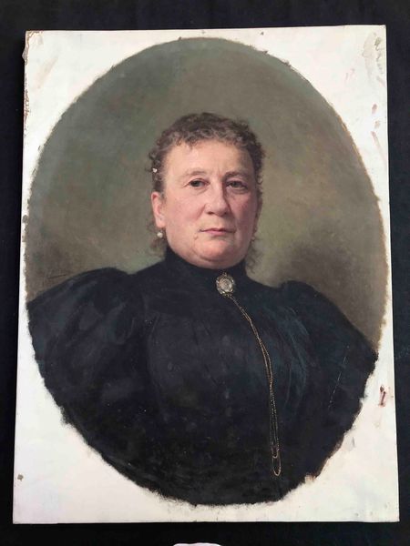 Ernesto Fontana (1837-1918) Ritratto di gentildonna  - Asta Oltre 300 lotti ad offerta libera - Associazione Nazionale - Case d'Asta italiane