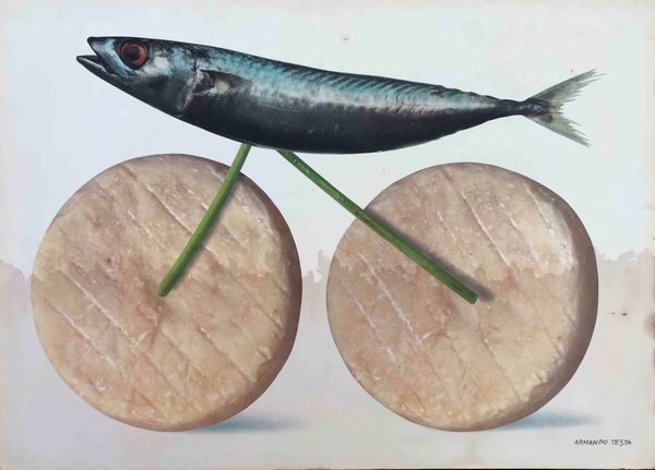 Armando Testa Gita domenicale, 1988  - Asta Oltre 300 lotti ad offerta libera - Associazione Nazionale - Case d'Asta italiane