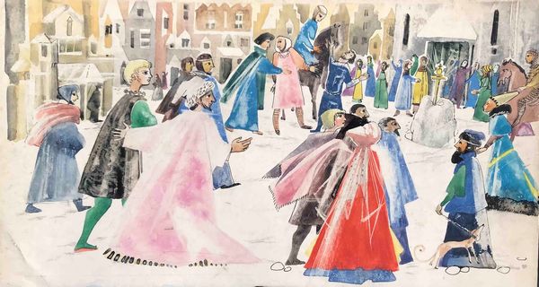 Luigi Filocamo (?) Illustrazione per La spada nella roccia  - Asta Oltre 300 lotti ad offerta libera - Associazione Nazionale - Case d'Asta italiane