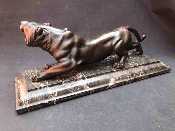 Scultore degli anni'30 Tigre  - Asta Oltre 300 lotti ad offerta libera - Associazione Nazionale - Case d'Asta italiane