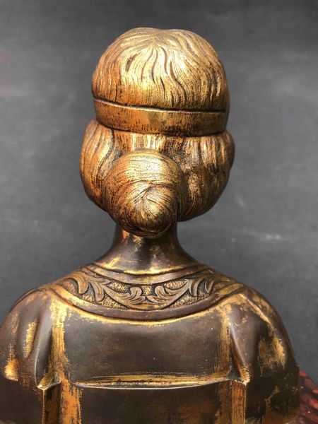 Bronzista tra '800 e '900 Busto di fanciulla  - Asta Oltre 300 lotti ad offerta libera - Associazione Nazionale - Case d'Asta italiane