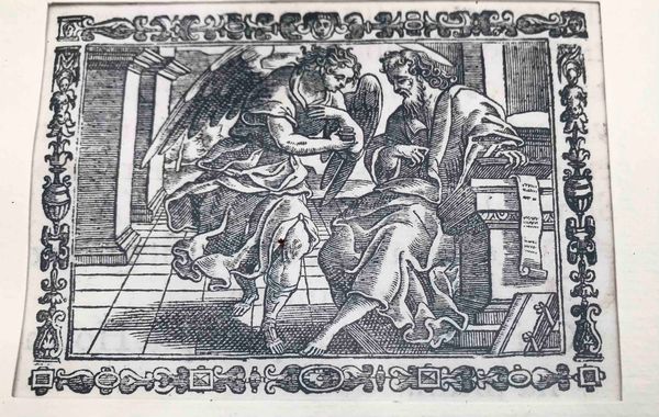 Autore del 600, 4 xilografie in cornice  - Asta Oltre 300 lotti ad offerta libera - Associazione Nazionale - Case d'Asta italiane