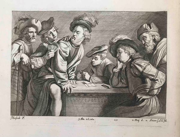 Franciscus Van Der Steen (1615-1672) da Manfredi I giocatori di carte  - Asta Oltre 300 lotti ad offerta libera - Associazione Nazionale - Case d'Asta italiane