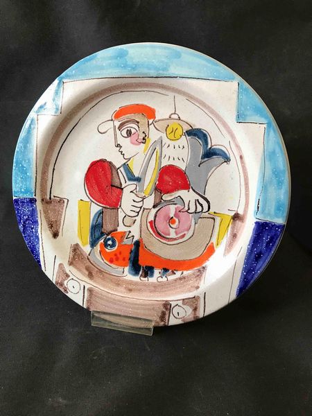 De Simone. la pescheria, 1964  - Asta Oltre 300 lotti ad offerta libera - Associazione Nazionale - Case d'Asta italiane