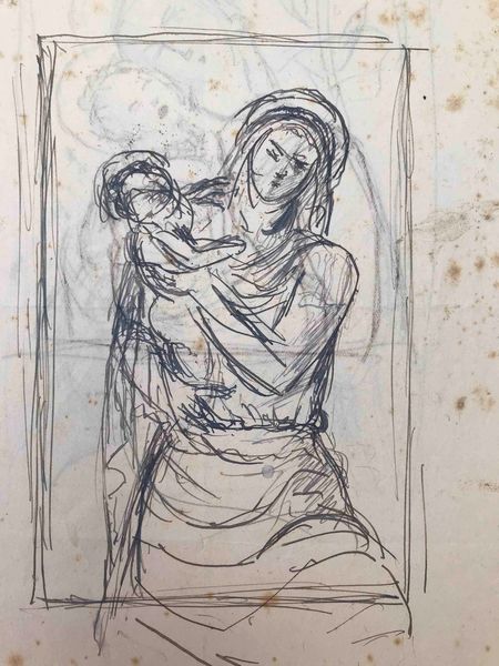 Artista ligure degli anni'20. Cartella di 11 disegni su 7 fogli  - Asta Oltre 300 lotti ad offerta libera - Associazione Nazionale - Case d'Asta italiane