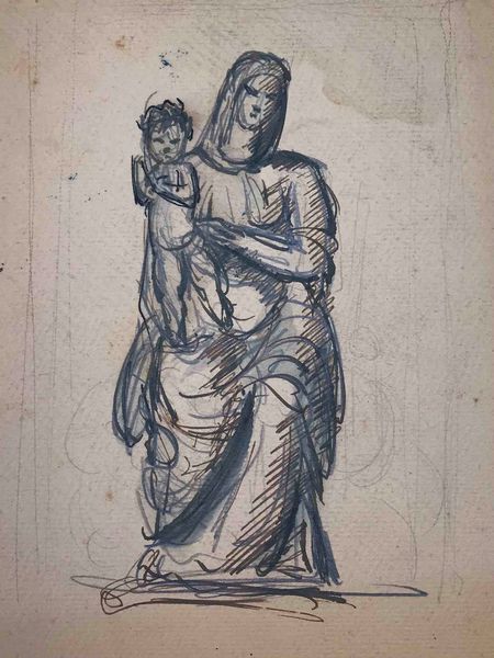 Artista ligure degli anni'20. Cartella di 11 disegni su 7 fogli  - Asta Oltre 300 lotti ad offerta libera - Associazione Nazionale - Case d'Asta italiane