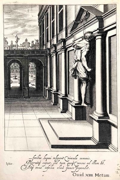 Cornelis Bloemart (1603 - 1692) e Theodor Matham (1589 -1676) Iphis, dalle Metamorfosi di Ovidio  - Asta Oltre 300 lotti ad offerta libera - Associazione Nazionale - Case d'Asta italiane