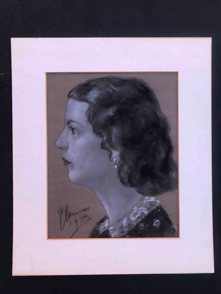 Due ritratti, anni'40 e anni'30  - Asta Oltre 300 lotti ad offerta libera - Associazione Nazionale - Case d'Asta italiane