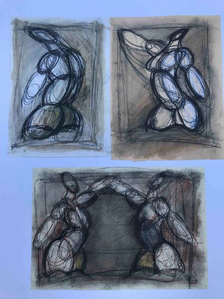 Patrizia Lovato (1969), 6 studi  - Asta Oltre 300 lotti ad offerta libera - Associazione Nazionale - Case d'Asta italiane