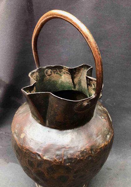 Antica mezzina toscana in rame  - Asta Oltre 300 lotti ad offerta libera - Associazione Nazionale - Case d'Asta italiane