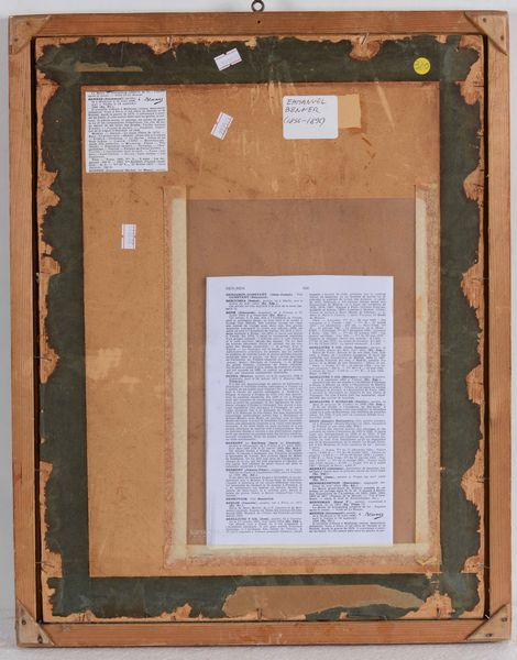 Emmanuel Benner (1836-1896) Soggetto orientalista  - Asta Oltre 300 lotti ad offerta libera - Associazione Nazionale - Case d'Asta italiane