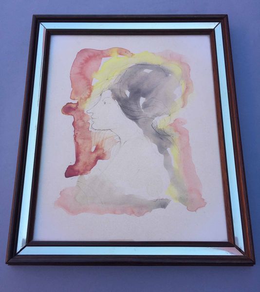 Pittore del XX secolo Volti femminili  - Asta Oltre 300 lotti ad offerta libera - Associazione Nazionale - Case d'Asta italiane