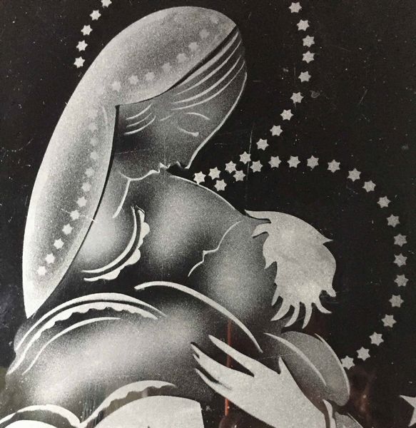 Due raffigurazioni di Madonna con Bambino, anni '30  - Asta Oltre 300 lotti ad offerta libera - Associazione Nazionale - Case d'Asta italiane