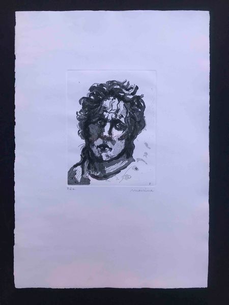 Francesco Messina : Testa virile  - Asta Oltre 300 lotti ad offerta libera - Associazione Nazionale - Case d'Asta italiane