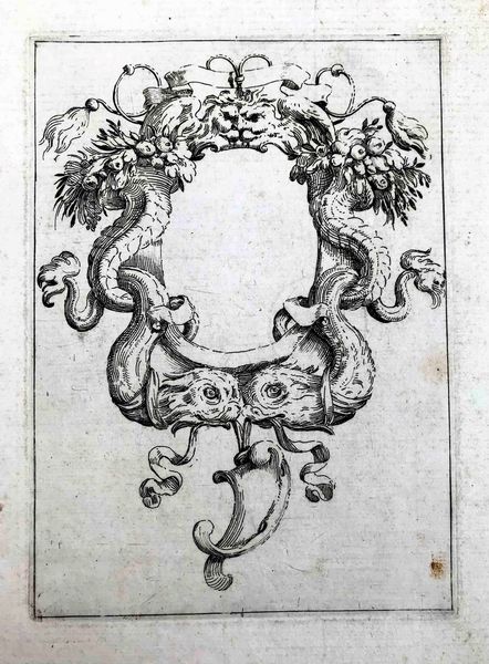 Autori del'600, 2 incisioni Cartiglio di invenzione e Studio di piedi  - Asta Oltre 300 lotti ad offerta libera - Associazione Nazionale - Case d'Asta italiane