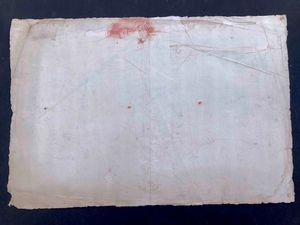 Artista della fine del XVIII secolo. Grande sanguigna.  - Asta Oltre 300 lotti ad offerta libera - Associazione Nazionale - Case d'Asta italiane