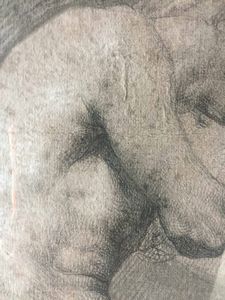 Autore neoclassico, inizi XIX secolo studio di nudo  - Asta Oltre 300 lotti ad offerta libera - Associazione Nazionale - Case d'Asta italiane