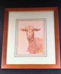 VINCENZO CAPRILE : Studio di capretta  - Asta Oltre 300 lotti ad offerta libera - Associazione Nazionale - Case d'Asta italiane