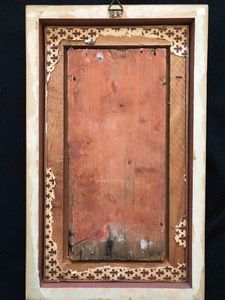 Pittore veneto dalmata XVI-XVII secolo Angelo annunciante  - Asta Oltre 300 lotti ad offerta libera - Associazione Nazionale - Case d'Asta italiane