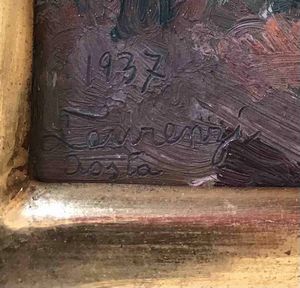 Laurenzio Laurenzi (1878-1946) Aosta, il teatro Romano  - Asta Oltre 300 lotti ad offerta libera - Associazione Nazionale - Case d'Asta italiane