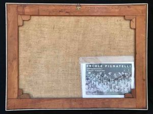 Ercole Pignatelli : Senza titolo  - Asta Oltre 300 lotti ad offerta libera - Associazione Nazionale - Case d'Asta italiane