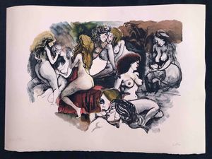 Renato Guttuso - Luogo di piacere