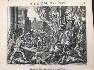 Autore del 600. 9 incisioni con scene dal vecchio e nuovo testamento.  - Asta Oltre 300 lotti ad offerta libera - Associazione Nazionale - Case d'Asta italiane