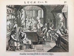 Autore del 600. 9 incisioni con scene dal vecchio e nuovo testamento.  - Asta Oltre 300 lotti ad offerta libera - Associazione Nazionale - Case d'Asta italiane