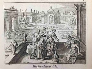 Autore del 600. 9 incisioni con scene dal vecchio e nuovo testamento.  - Asta Oltre 300 lotti ad offerta libera - Associazione Nazionale - Case d'Asta italiane