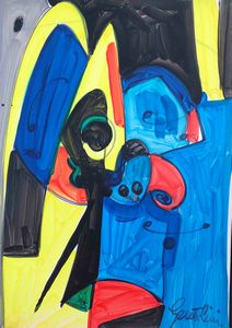 Aldo Gentilini - Composizione astratta