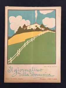 Autori vari, 14 numeri de Il giornalino della Domenica  - Asta Oltre 300 lotti ad offerta libera - Associazione Nazionale - Case d'Asta italiane