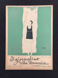 Autori vari, 14 numeri de Il giornalino della Domenica  - Asta Oltre 300 lotti ad offerta libera - Associazione Nazionale - Case d'Asta italiane