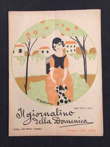 Autori vari, 14 numeri de Il giornalino della Domenica  - Asta Oltre 300 lotti ad offerta libera - Associazione Nazionale - Case d'Asta italiane