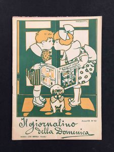Autori vari, 14 numeri de Il giornalino della Domenica  - Asta Oltre 300 lotti ad offerta libera - Associazione Nazionale - Case d'Asta italiane