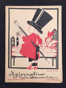 Autori vari, 14 numeri de Il giornalino della Domenica  - Asta Oltre 300 lotti ad offerta libera - Associazione Nazionale - Case d'Asta italiane