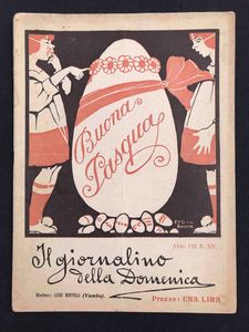 Autori vari, 14 numeri de Il giornalino della Domenica  - Asta Oltre 300 lotti ad offerta libera - Associazione Nazionale - Case d'Asta italiane