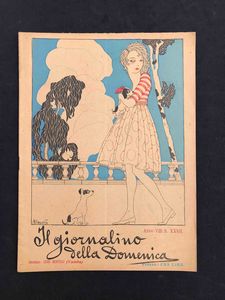 Autori vari, 14 numeri de Il giornalino della Domenica  - Asta Oltre 300 lotti ad offerta libera - Associazione Nazionale - Case d'Asta italiane