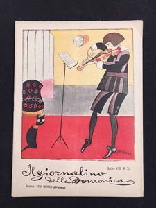Autori vari, 14 numeri de Il giornalino della Domenica  - Asta Oltre 300 lotti ad offerta libera - Associazione Nazionale - Case d'Asta italiane